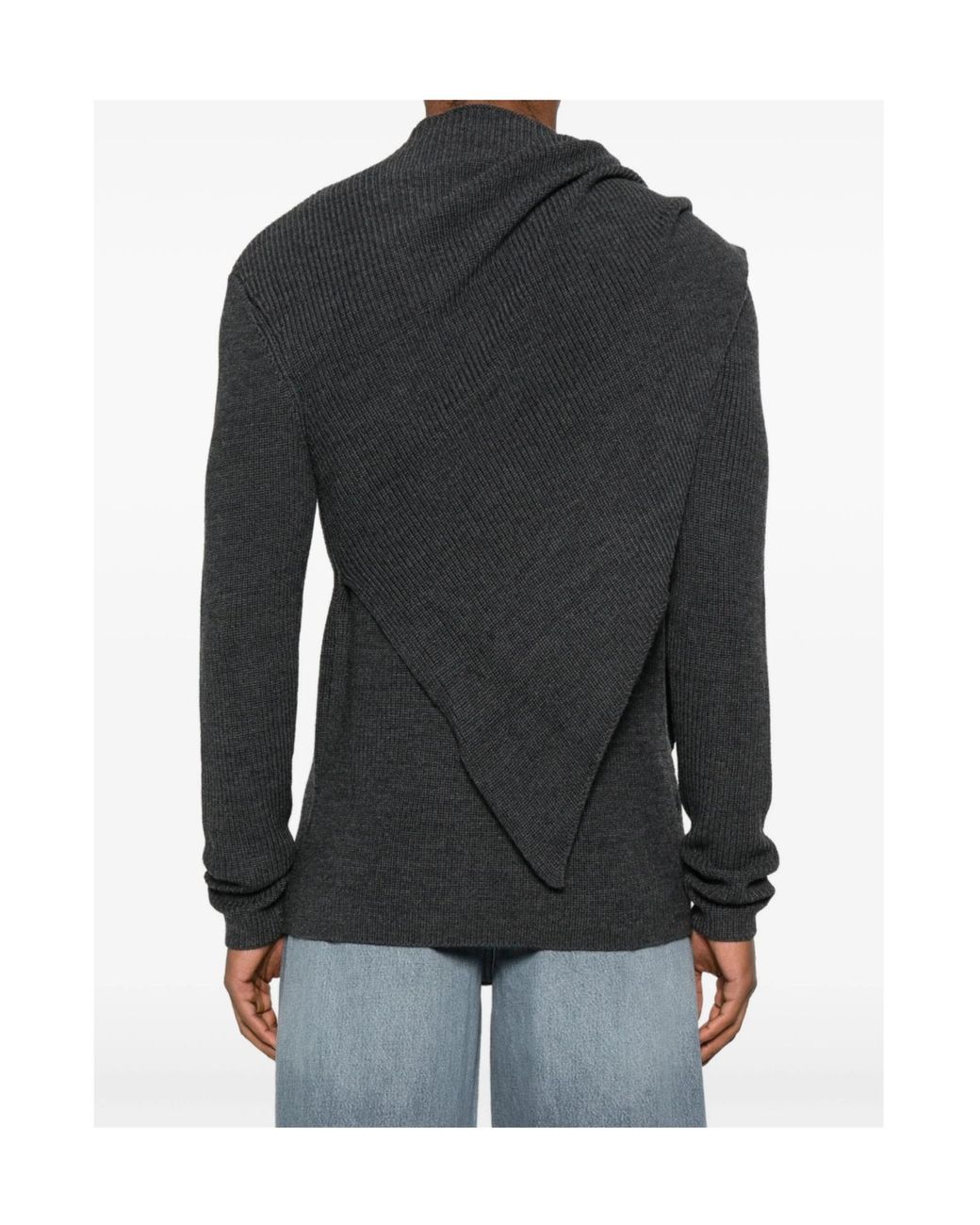 Entire studios Black High-Neck Sweater for men