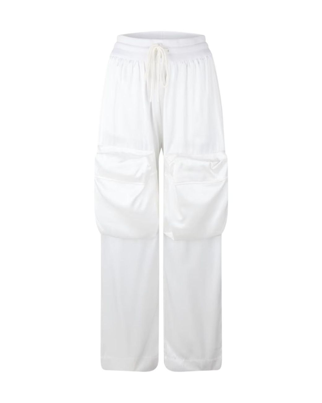 Off-White c/o Virgil Abloh White Duchesse Cargo Trousers