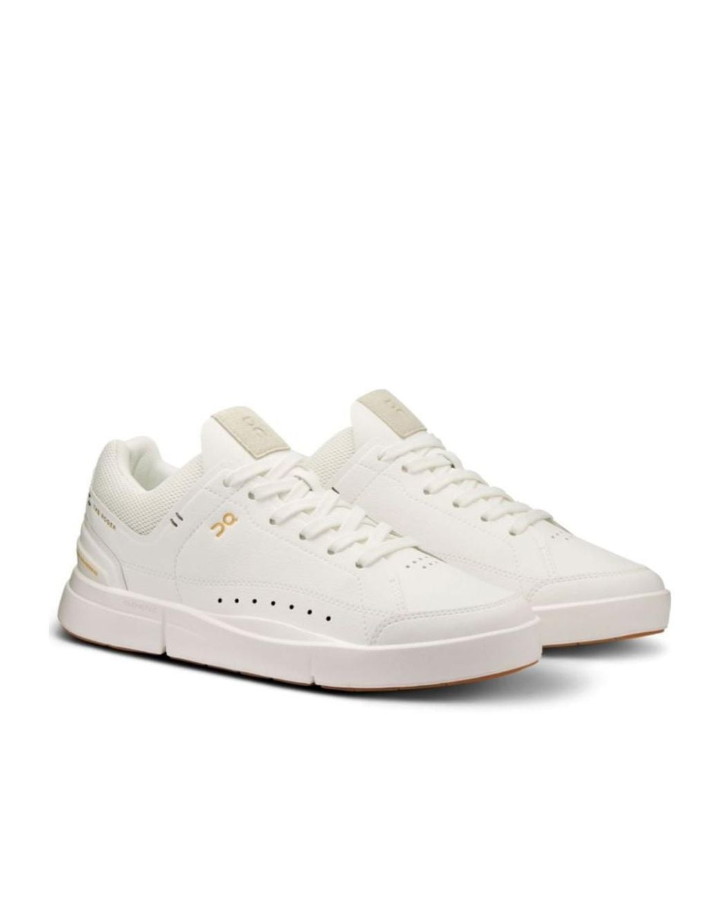 On Shoes Natural The Roger Centre Court Lace-Up Sneakers