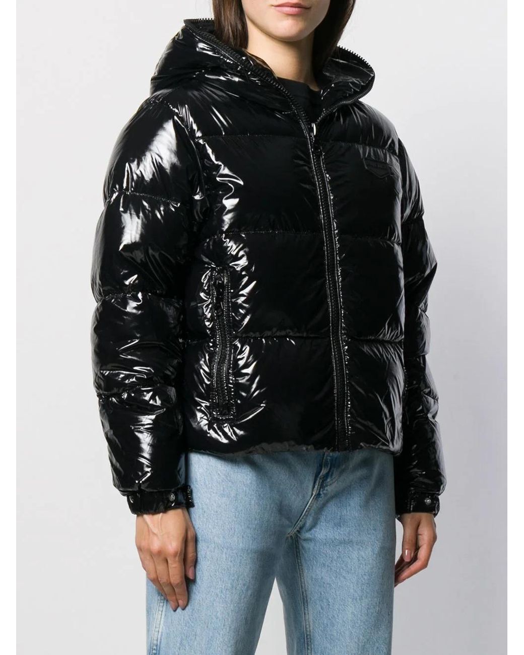 Duvetica Black Bellatrix Short Style Down Jacket
