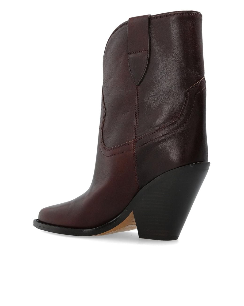 Isabel Marant Brown Heeled Ankle Boots
