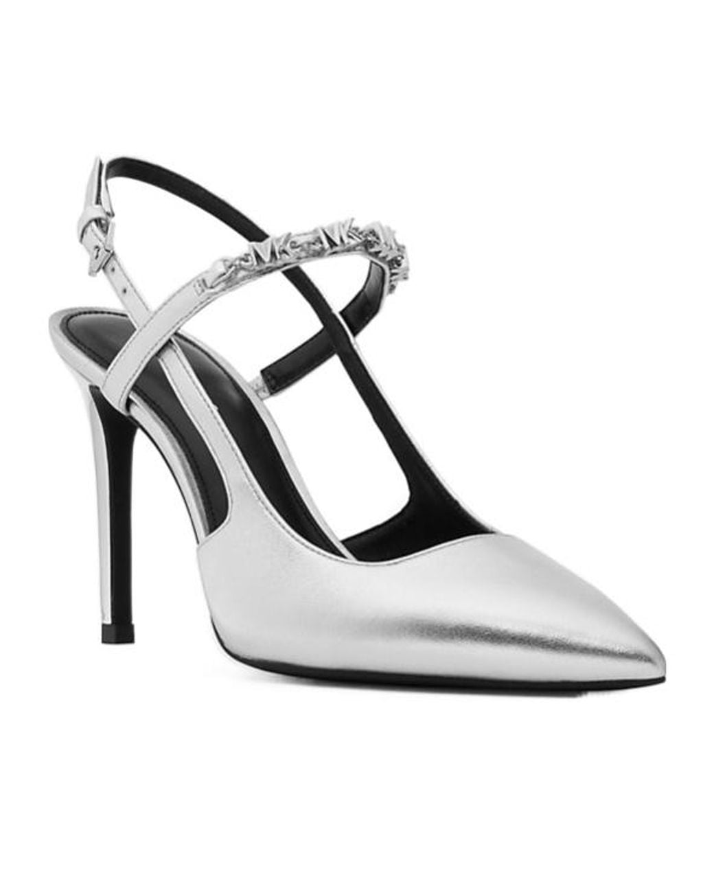 MICHAEL Michael Kors White 95Mm Dina Flex Pumps