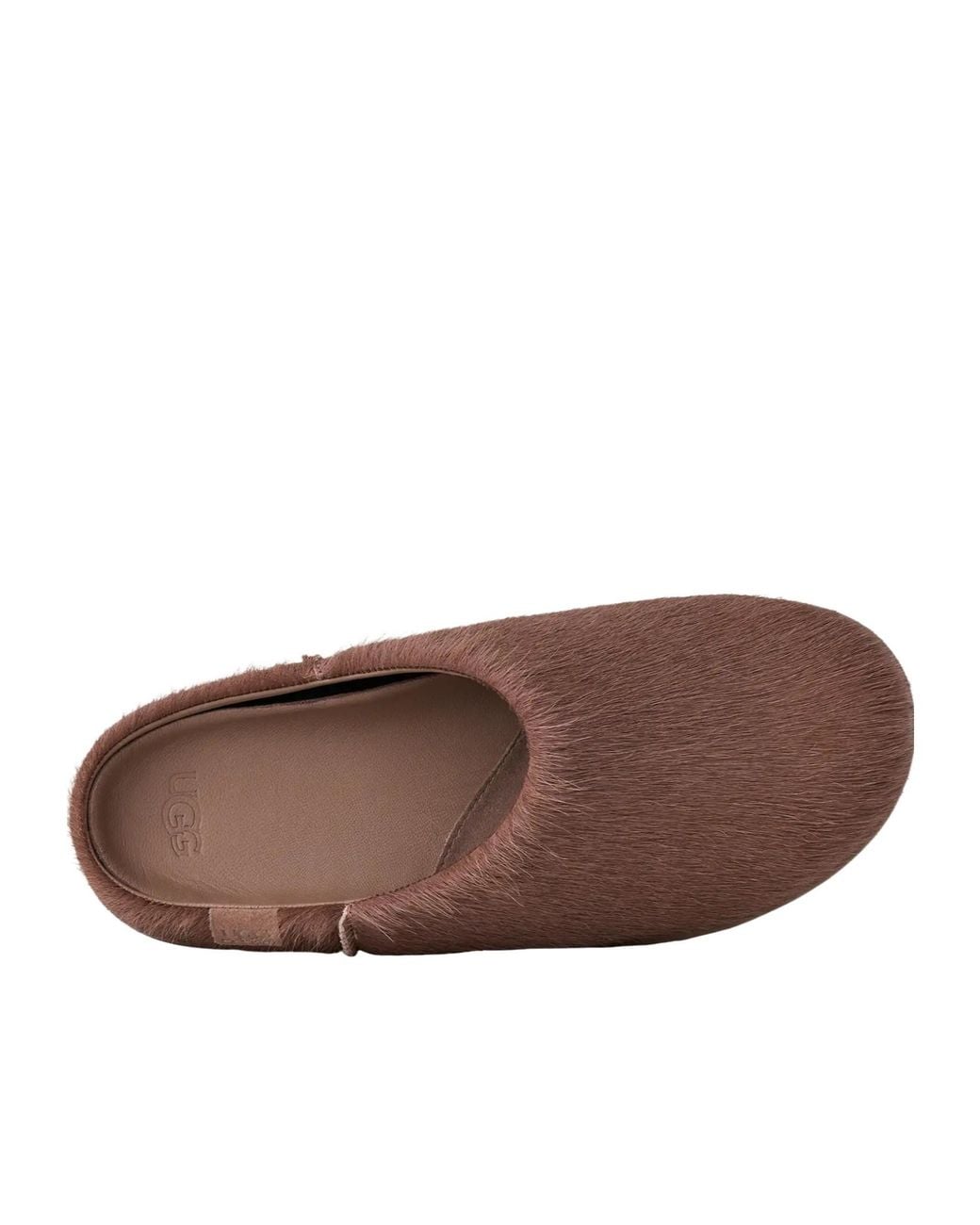 Ugg Brown Otzo Hair Clogs