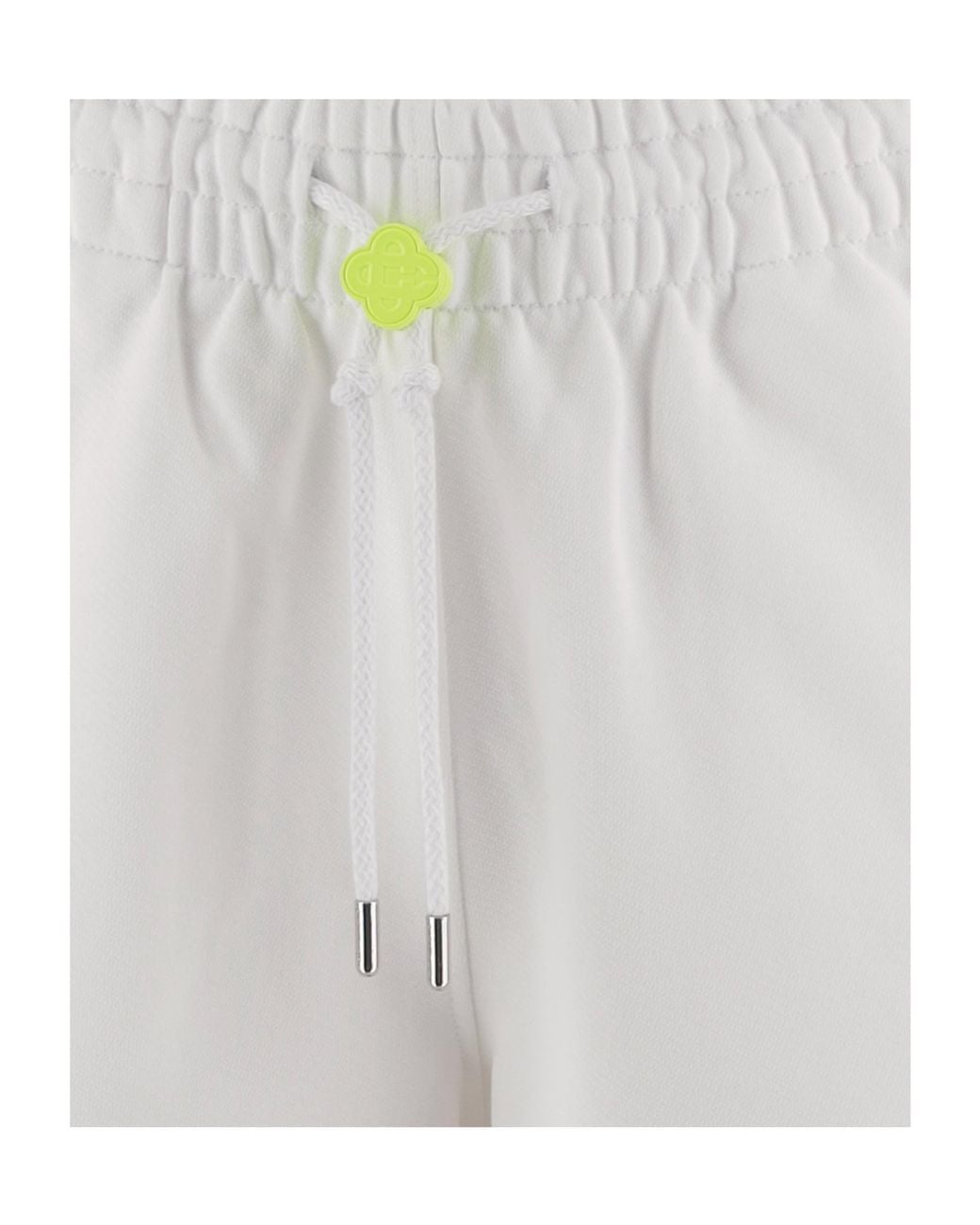 Casablanca White カサブランカ テニス クラブ ロゴ ショーツ for men