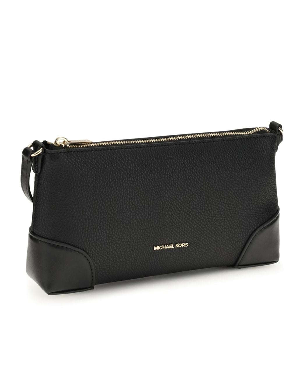 Michael Kors Black Logo-Lettering Small Zipped Crossbody Bag for men
