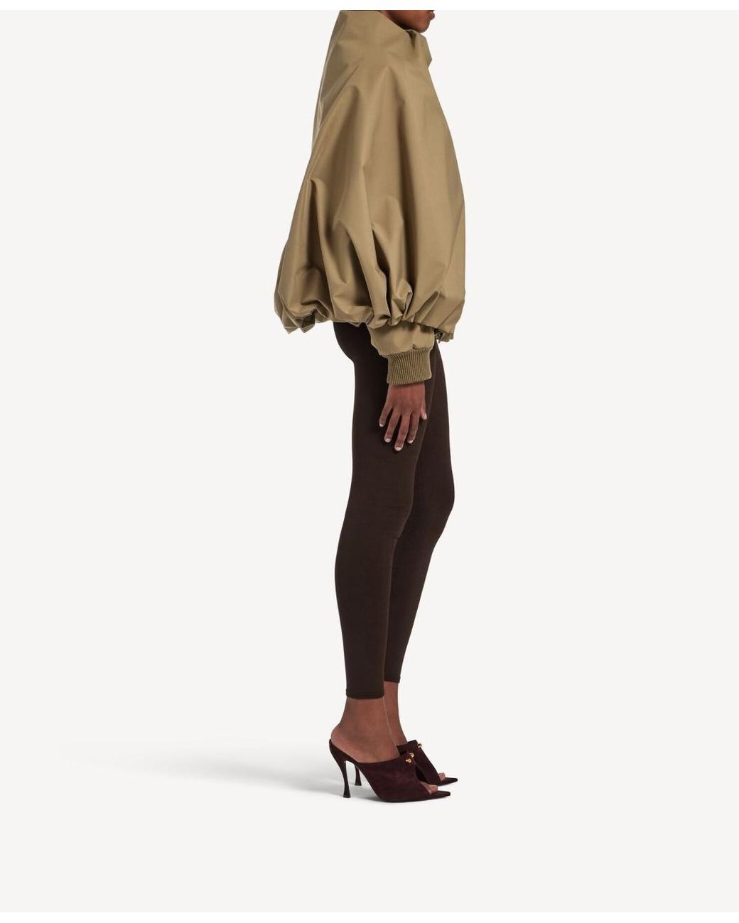 Balenciaga Natural Bomber Cape