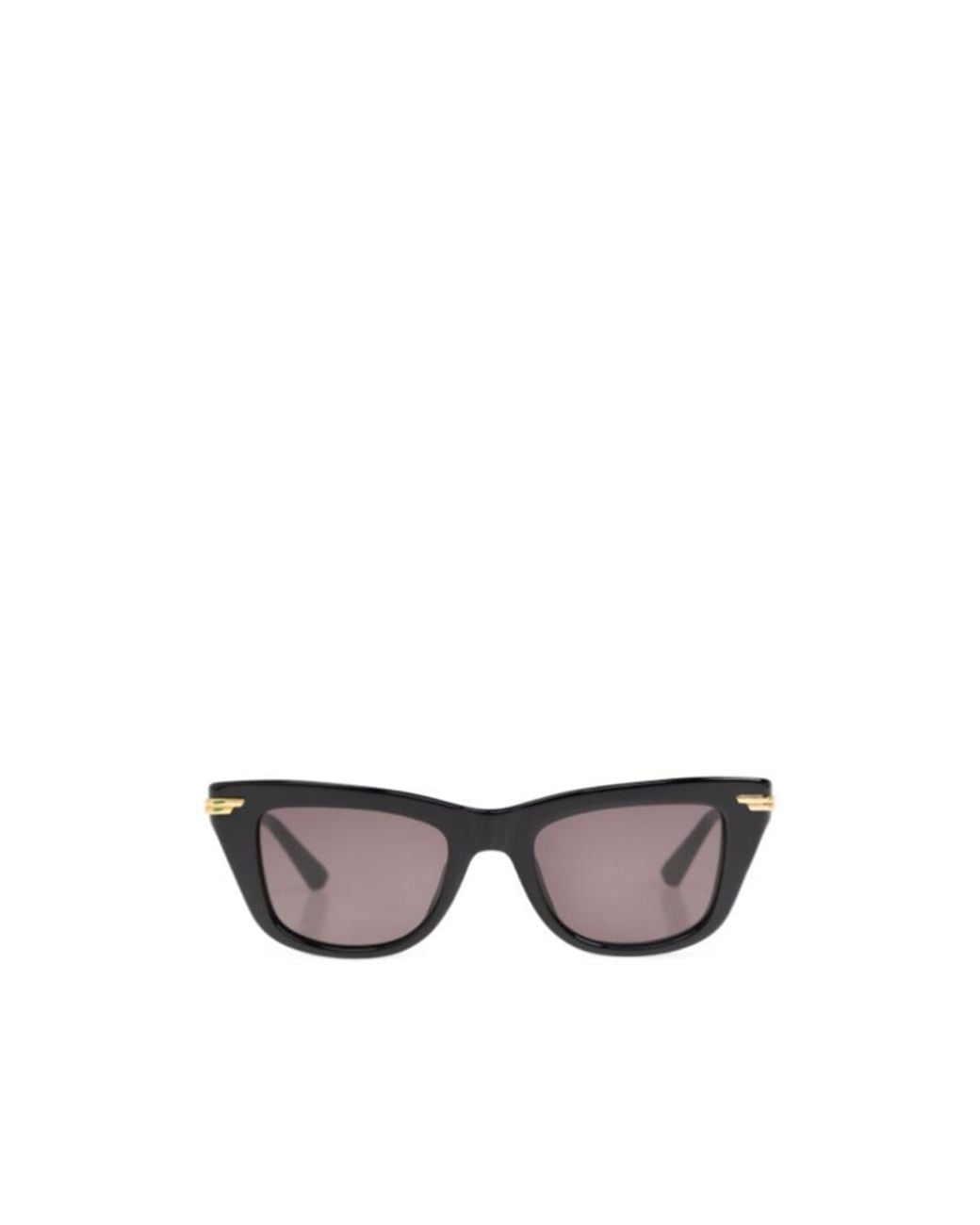 Bottega Veneta Metallic Eyewear Rectangular Frame Sunglasses
