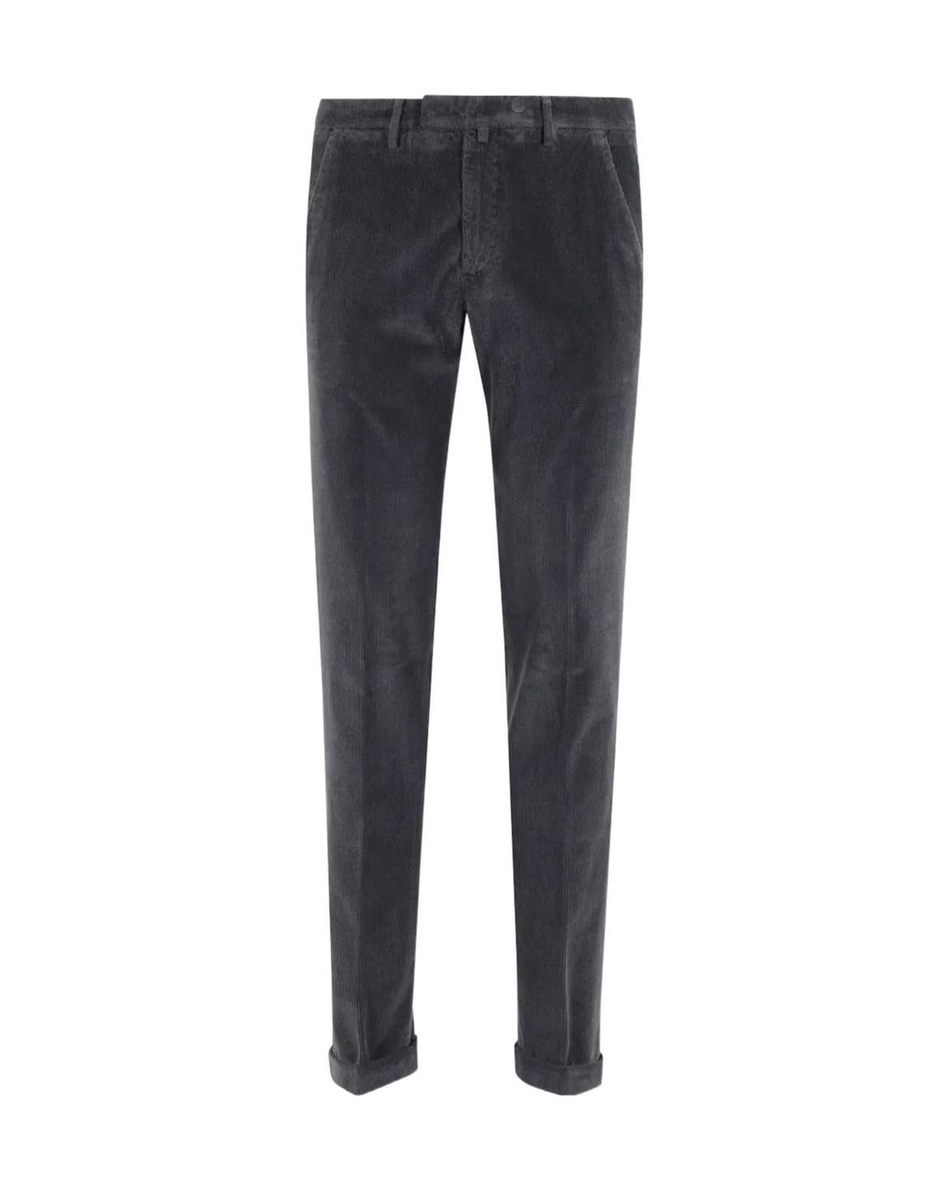 Briglia 1949 Blue Corduroy Trousers for men