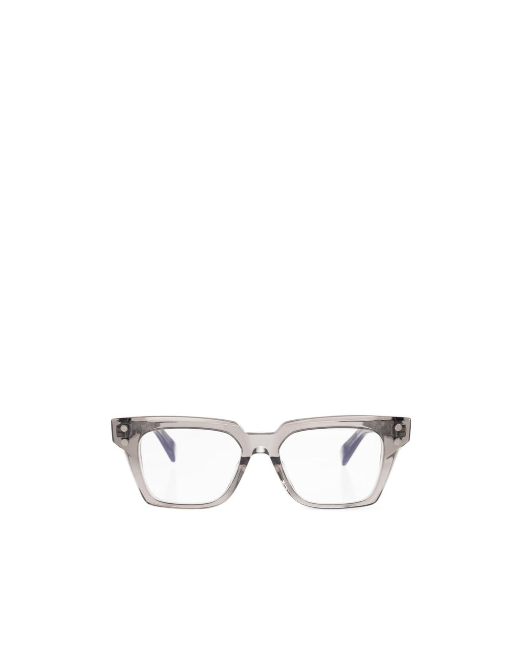 Balmain White Full Frame Plain Mirror for men