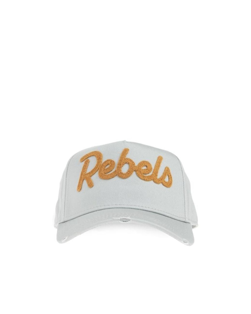 DSquared² White Rebels Baseball Cap for men