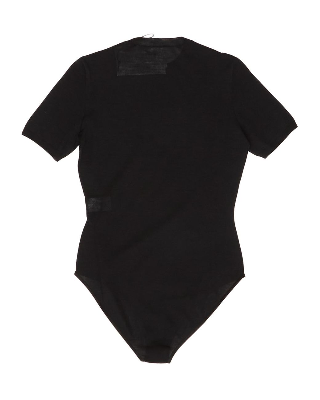 Alaïa Black Short-Sleeved Bodysuit