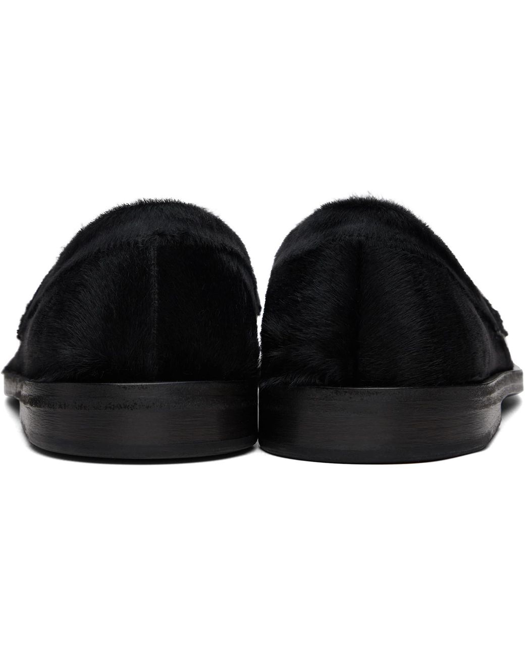 Marsèll Black Mocasso Loafers for men
