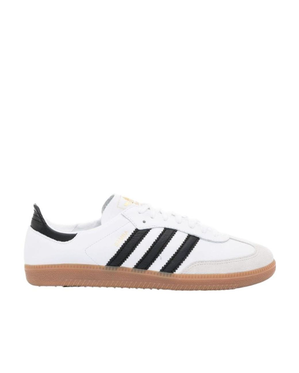 Adidas Originals White Samba Decon Low-Top Sneakers for men