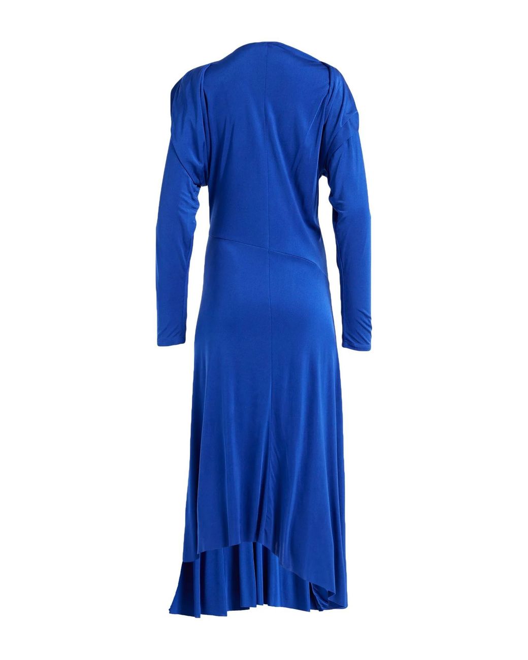Isabel Marant Blue Midi Dress Viscose, Silk