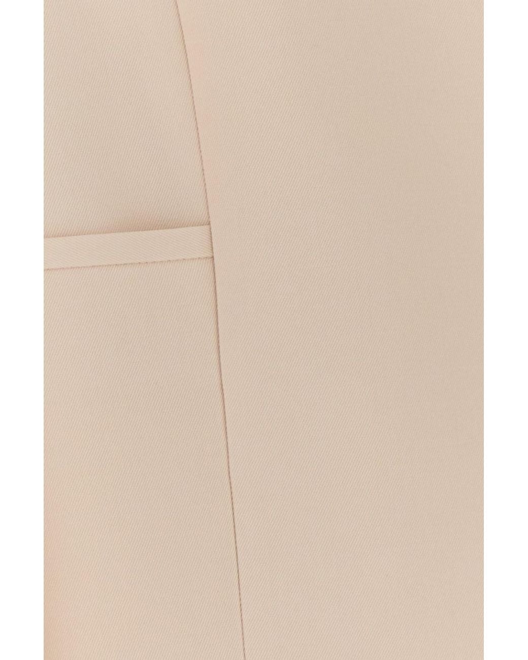 Jil Sander Natural Jacket 82 Wrap Blazer