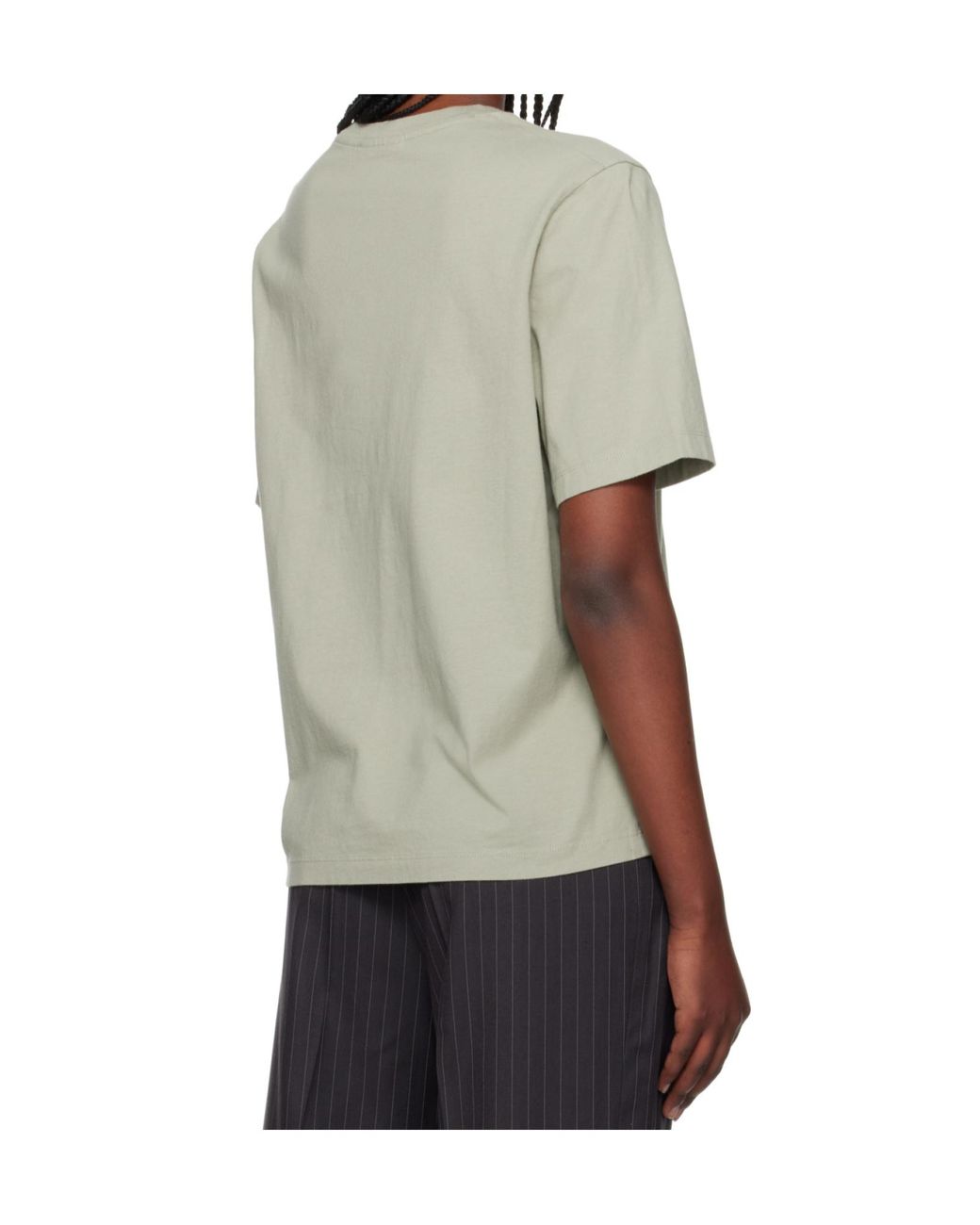 Maison Kitsuné Green Baby Fox Patch Comfort Tee-Shirt