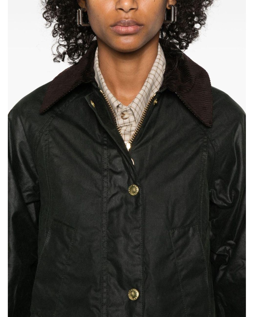 Barbour Black Modern Beadnell Collared Jacket