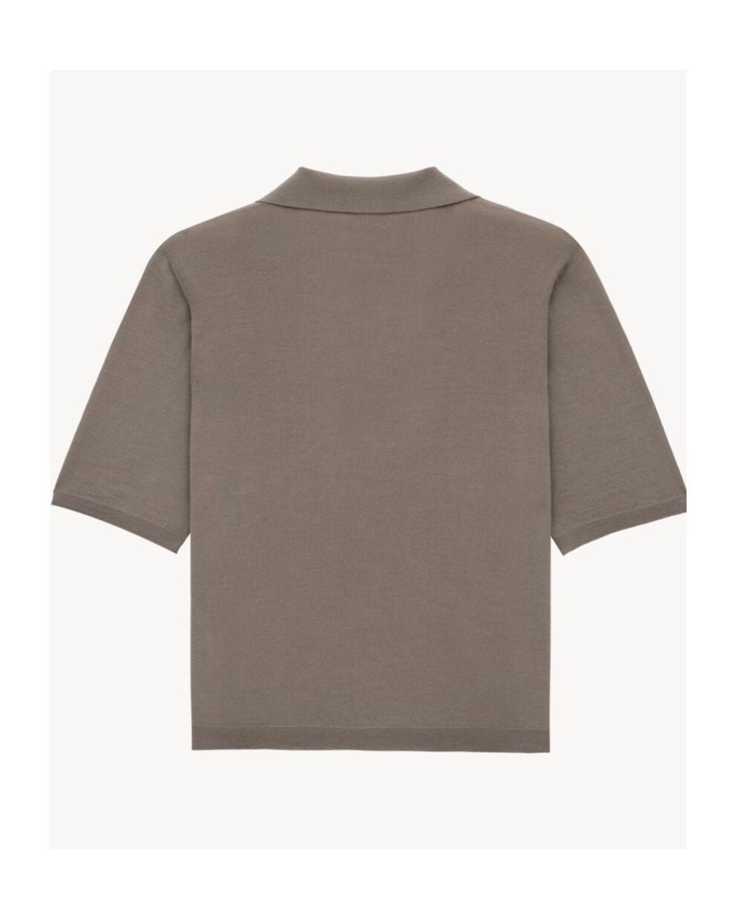 Saint Laurent Gray Saint Laone Sizerent Polo Shirt for men