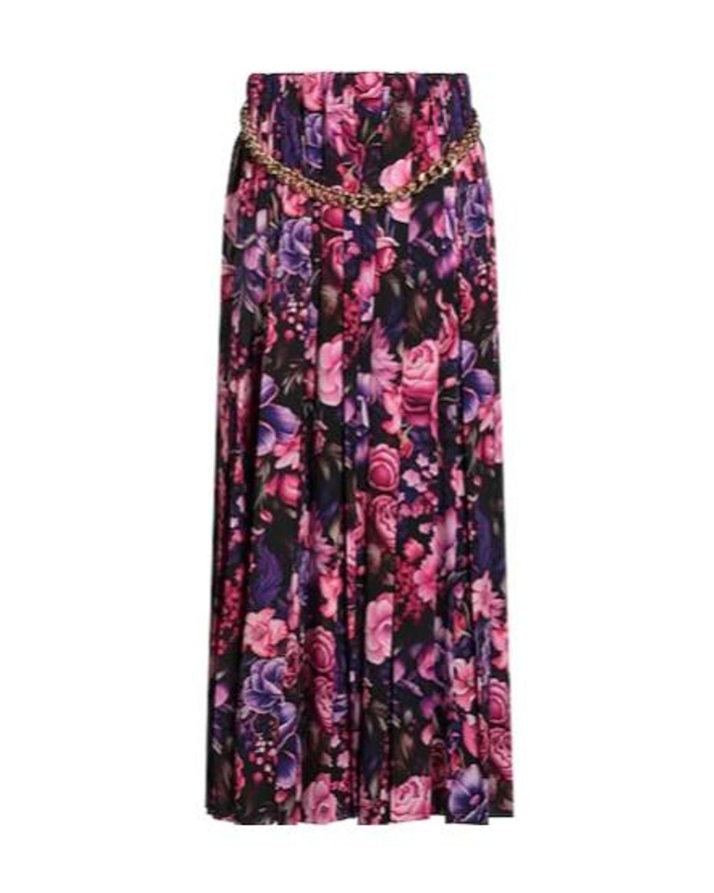 Balenciaga Purple Long Skirts