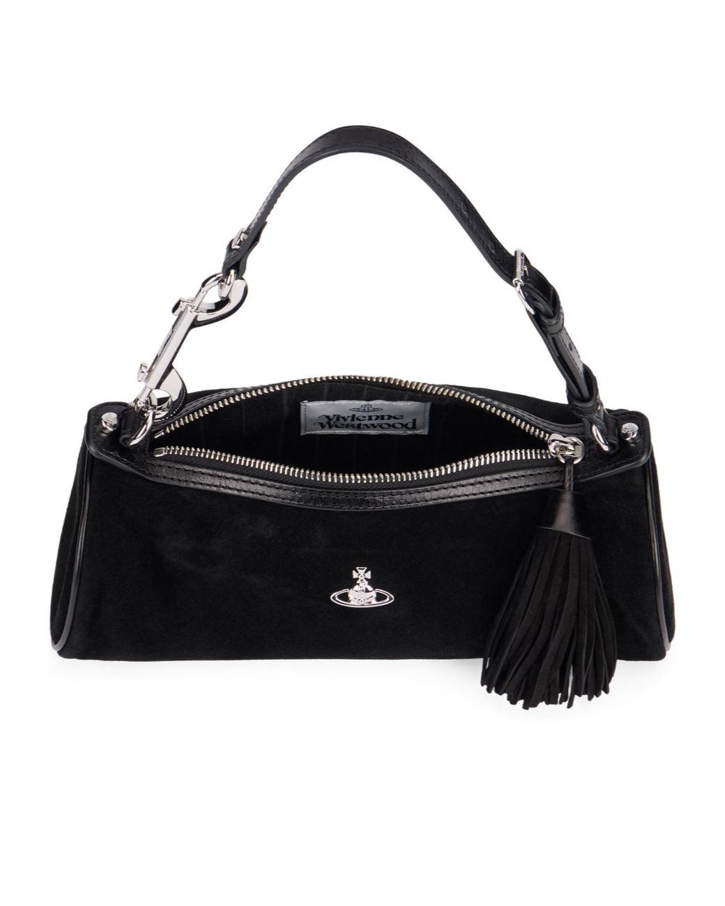 Vivienne Westwood Black Cindy Cylinder Bag