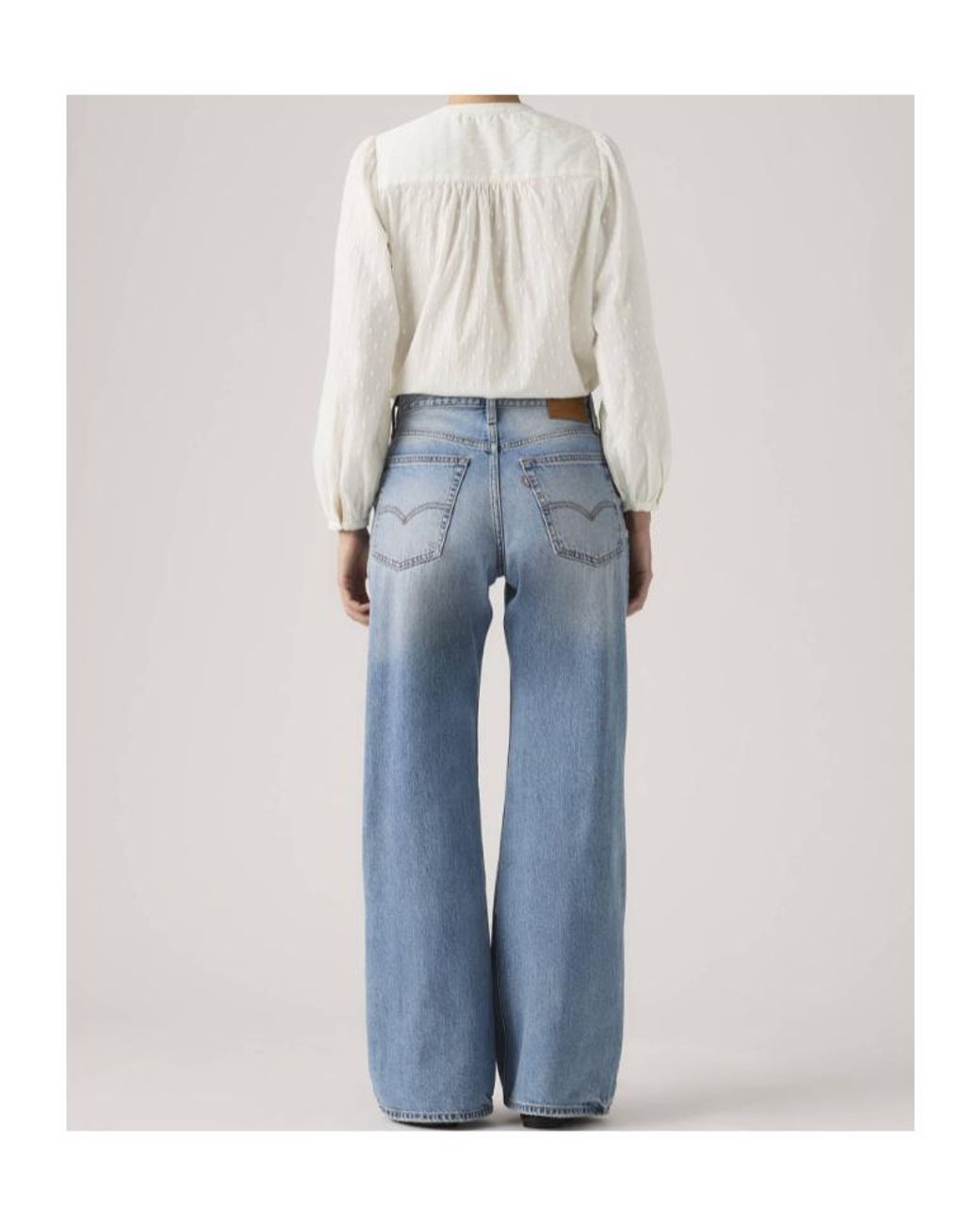 Levi's Blue Loose Boot Jeans