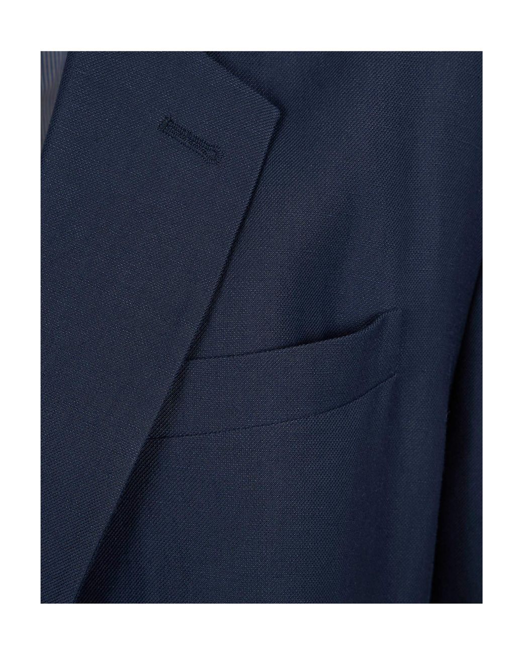 Brunello Cucinelli Blue Single Breasted Blazer