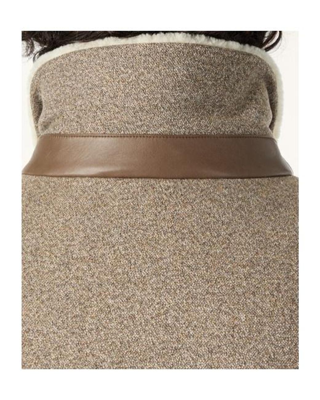 Loro Piana Brown Dug Vest for men