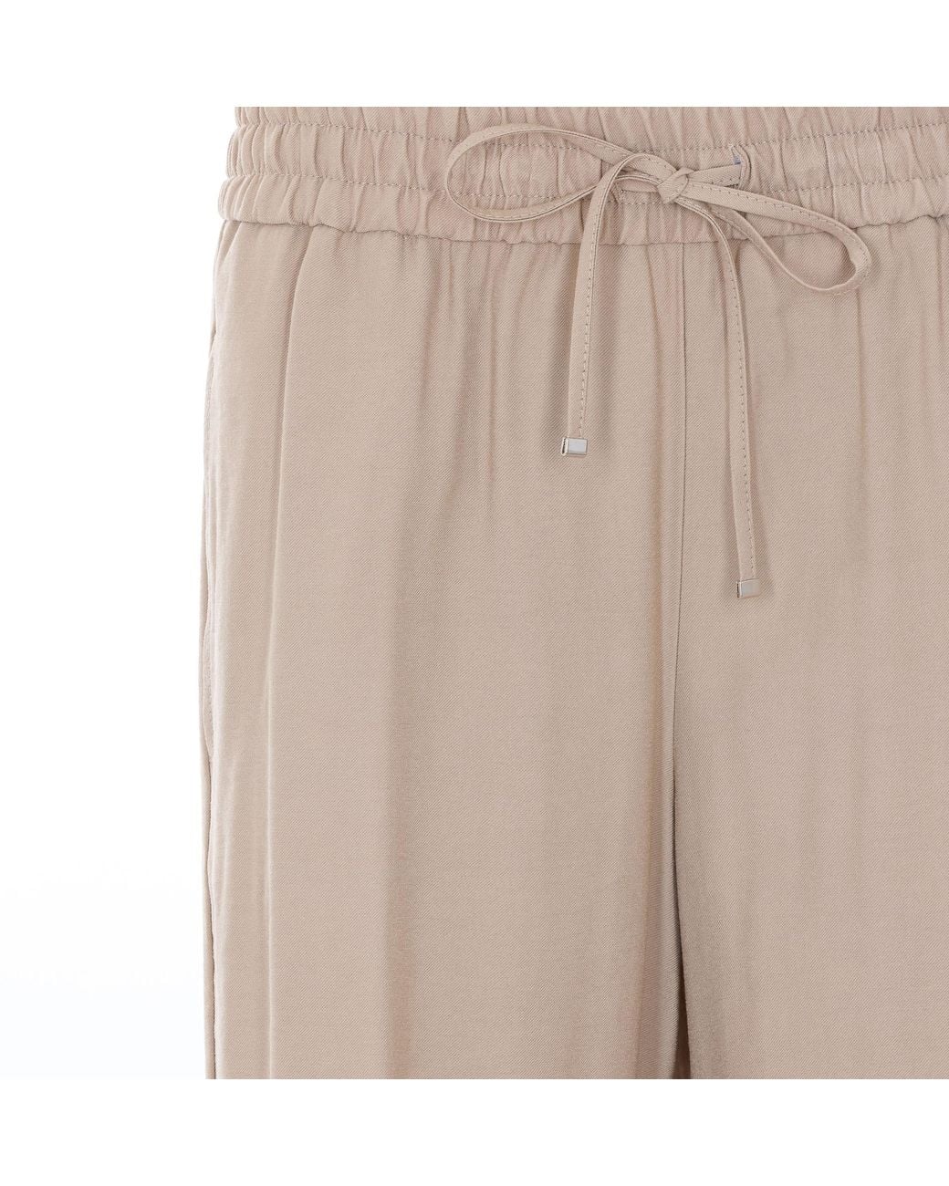 Dondup Natural Marisol Drawstring Flared Pants
