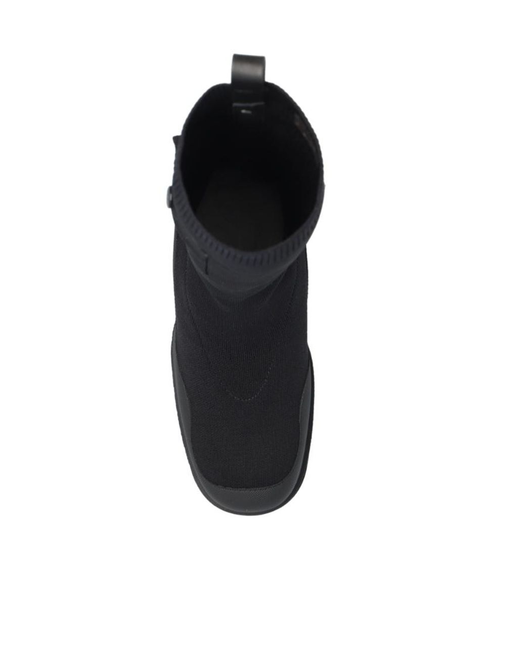 Moncler Black Splora Heeled Ankle Boots