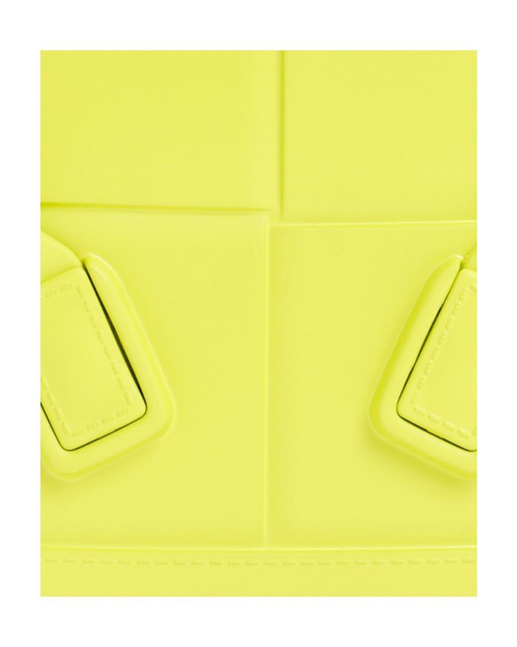 Bottega Veneta Yellow Mini Arco Tote Bag