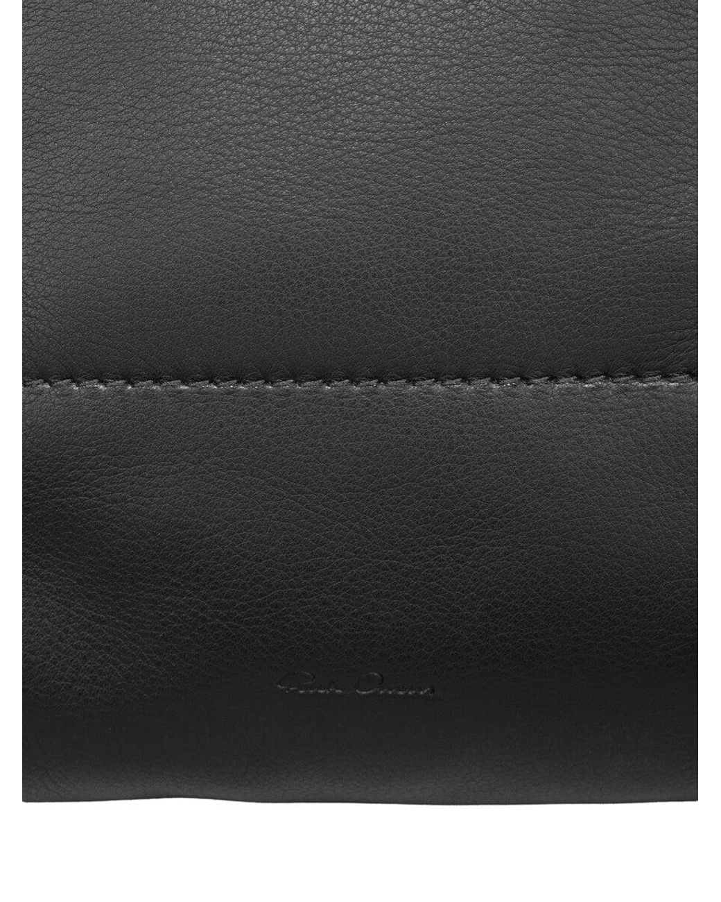 Rick Owens Black Trolley Tote Bag for men