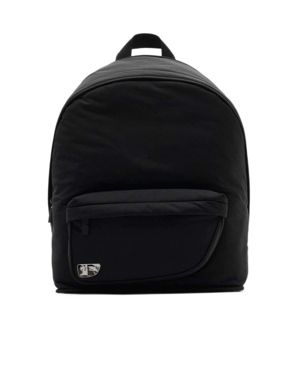 Burberry Black Shield Equestrian Knight Plaque Backpack for men