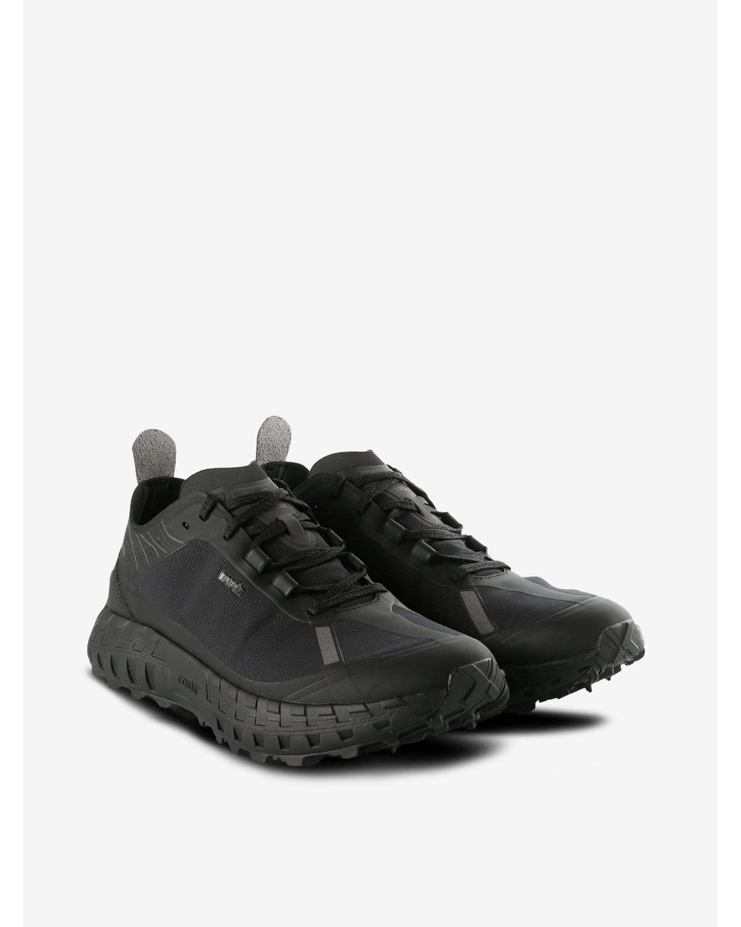 Norda Black Canvas 001A Sneakers for men