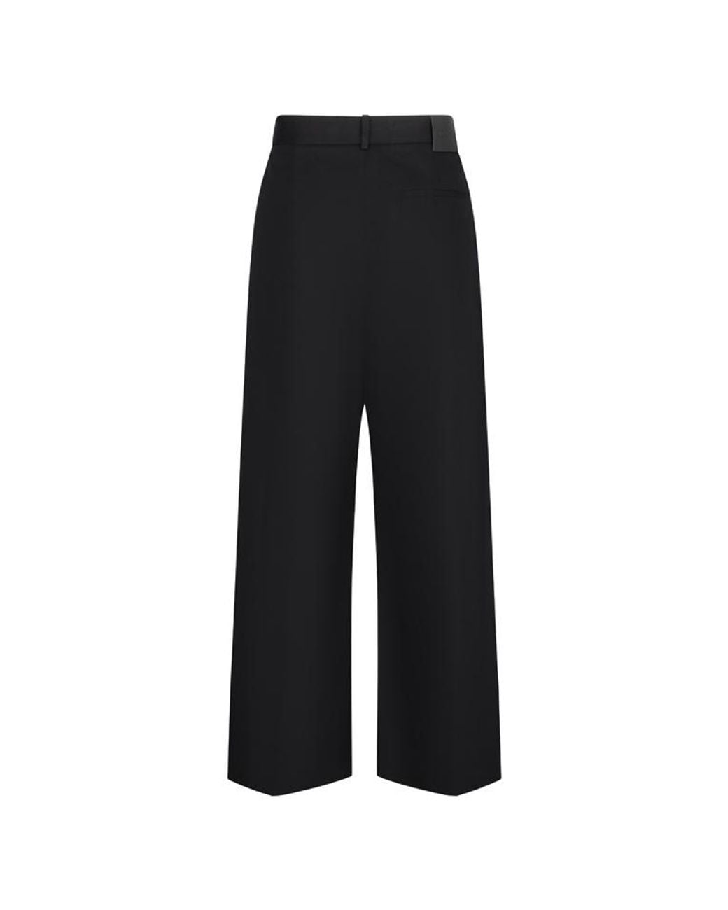 Loewe Gray Pleated Trousers for men