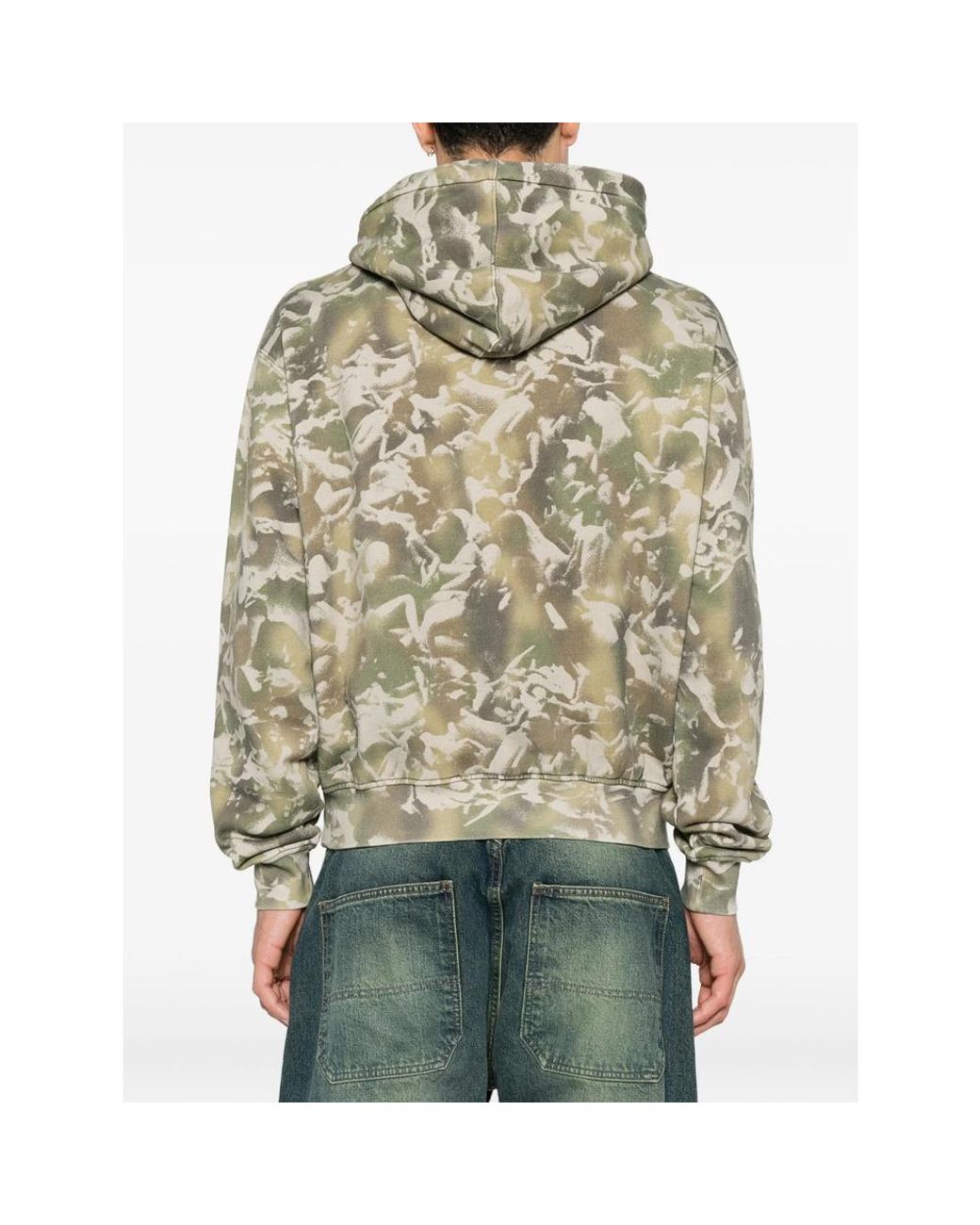 Carne Bollente Multicolor Graphic Print Hoodie for men