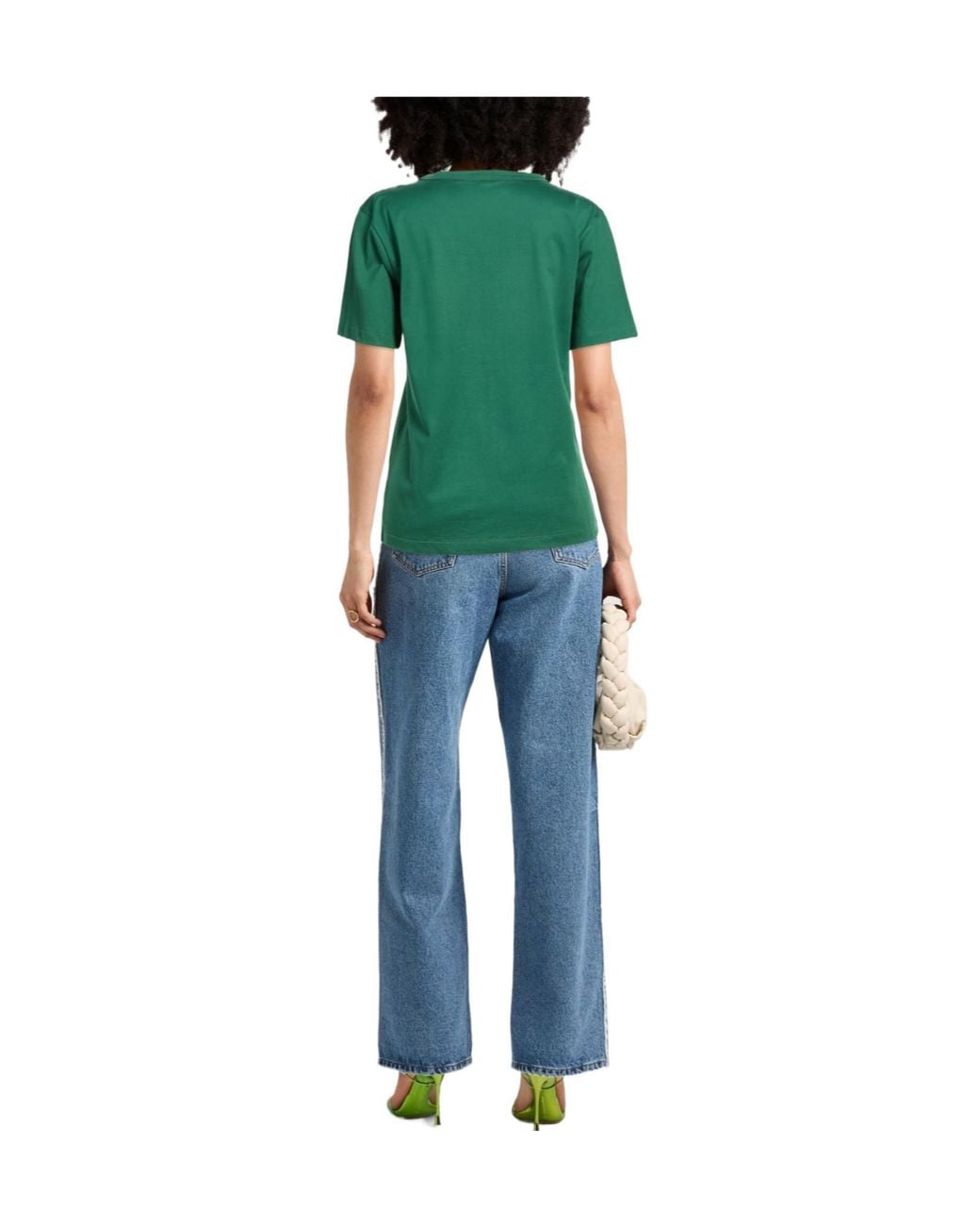 Marni Green Crew-Neck Short-Sleeve T-Shirt