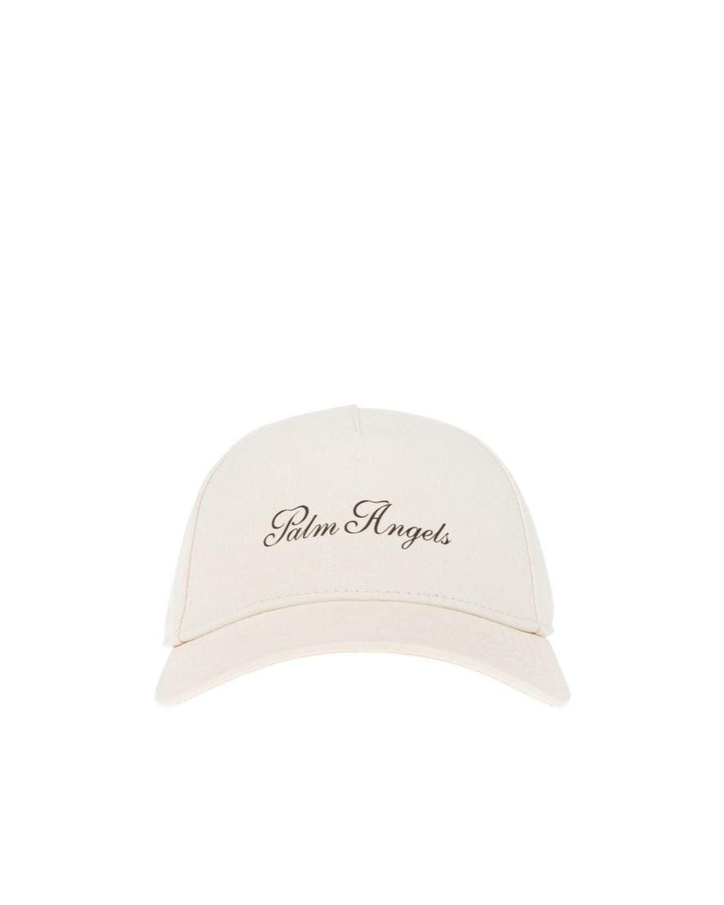 Palm Angels White Logo Hat for men