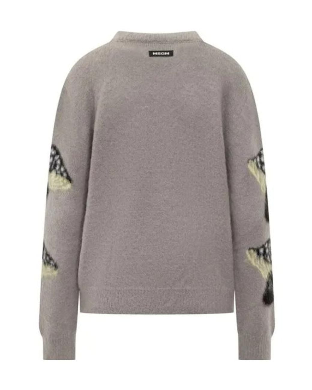 MSGM Gray Sweater