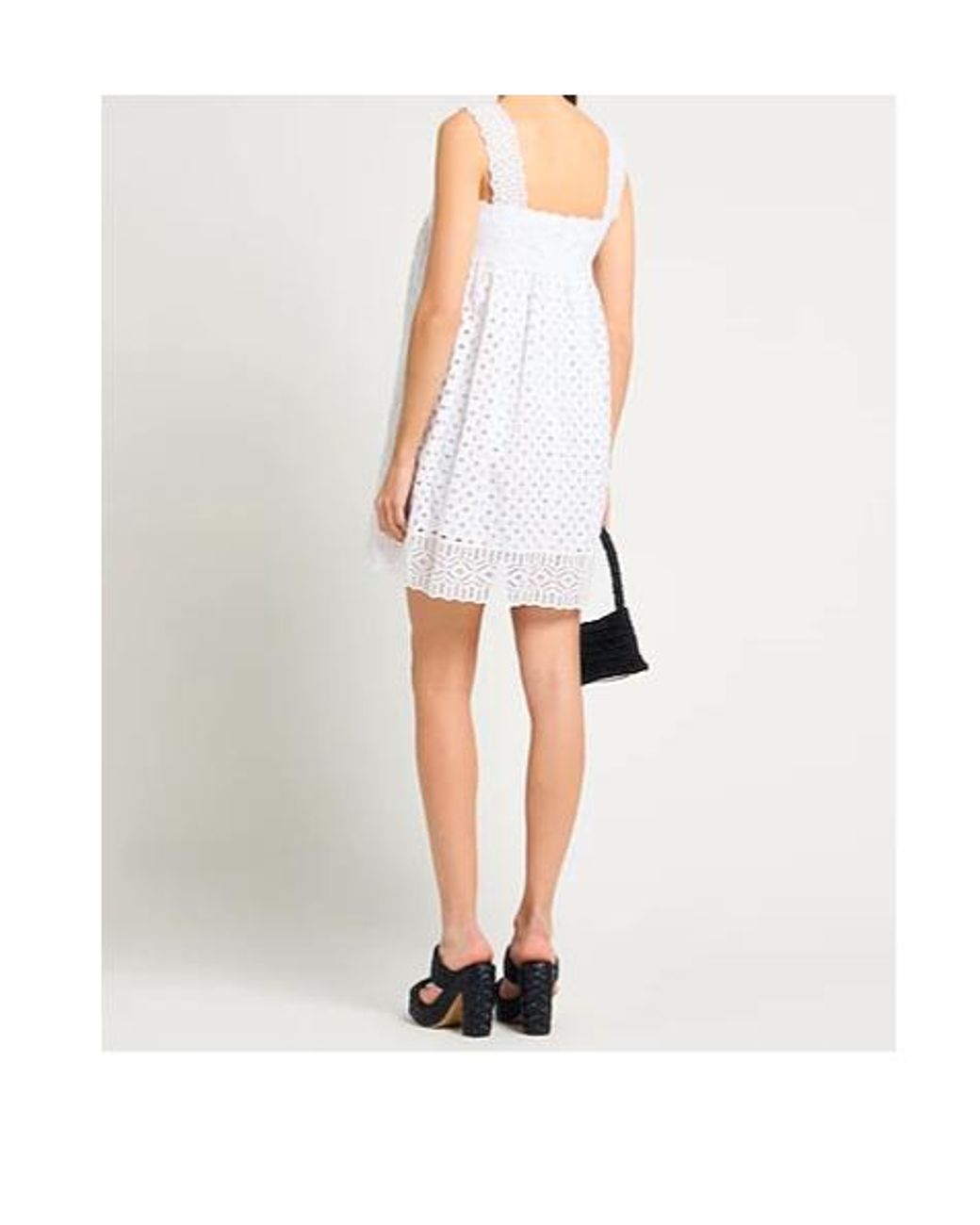 Tory Burch White Short Dresses