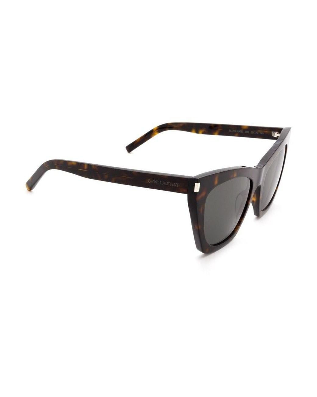 Saint Laurent Multicolor Eyewear Kate Cat Eye Frame Sunglasses