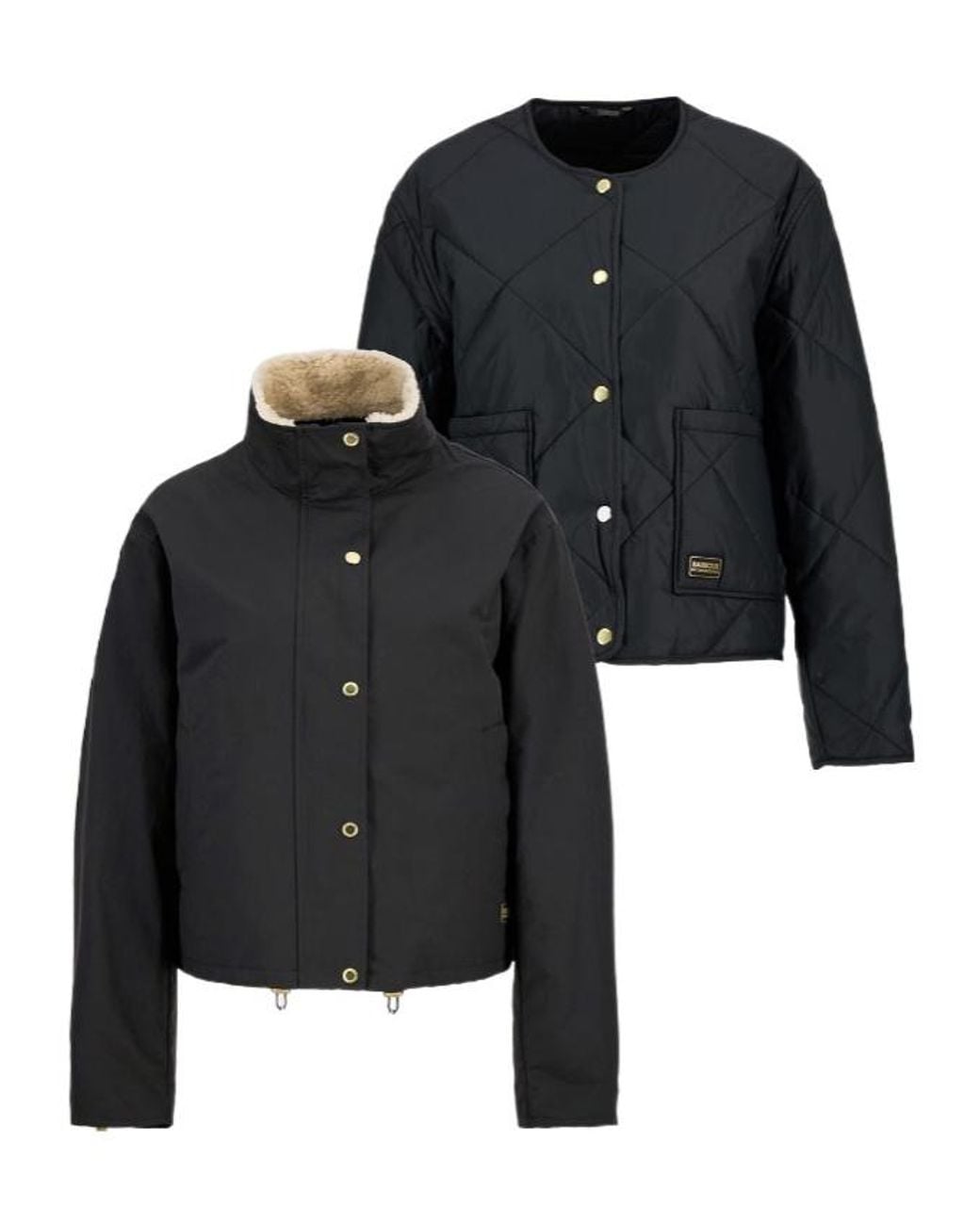 Barbour Black Luanda 3-In-1 Showerproof Jacket