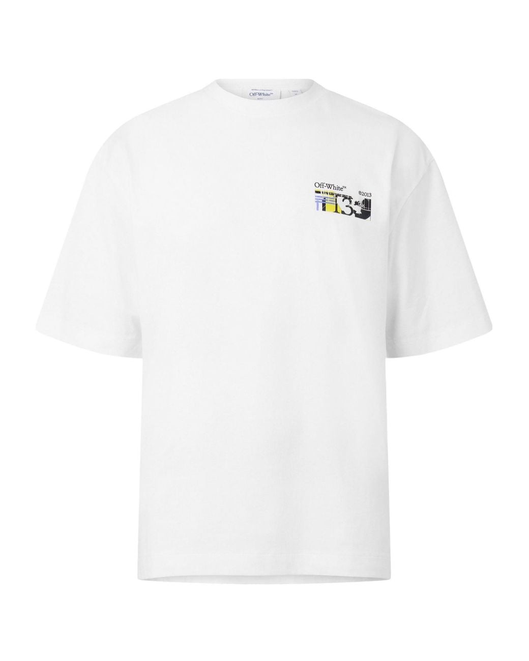 Off-White c/o Virgil Abloh White Printed T-Shirt for men