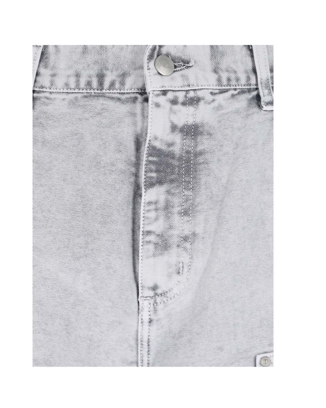Carhartt Gray Double Knee Pants for men