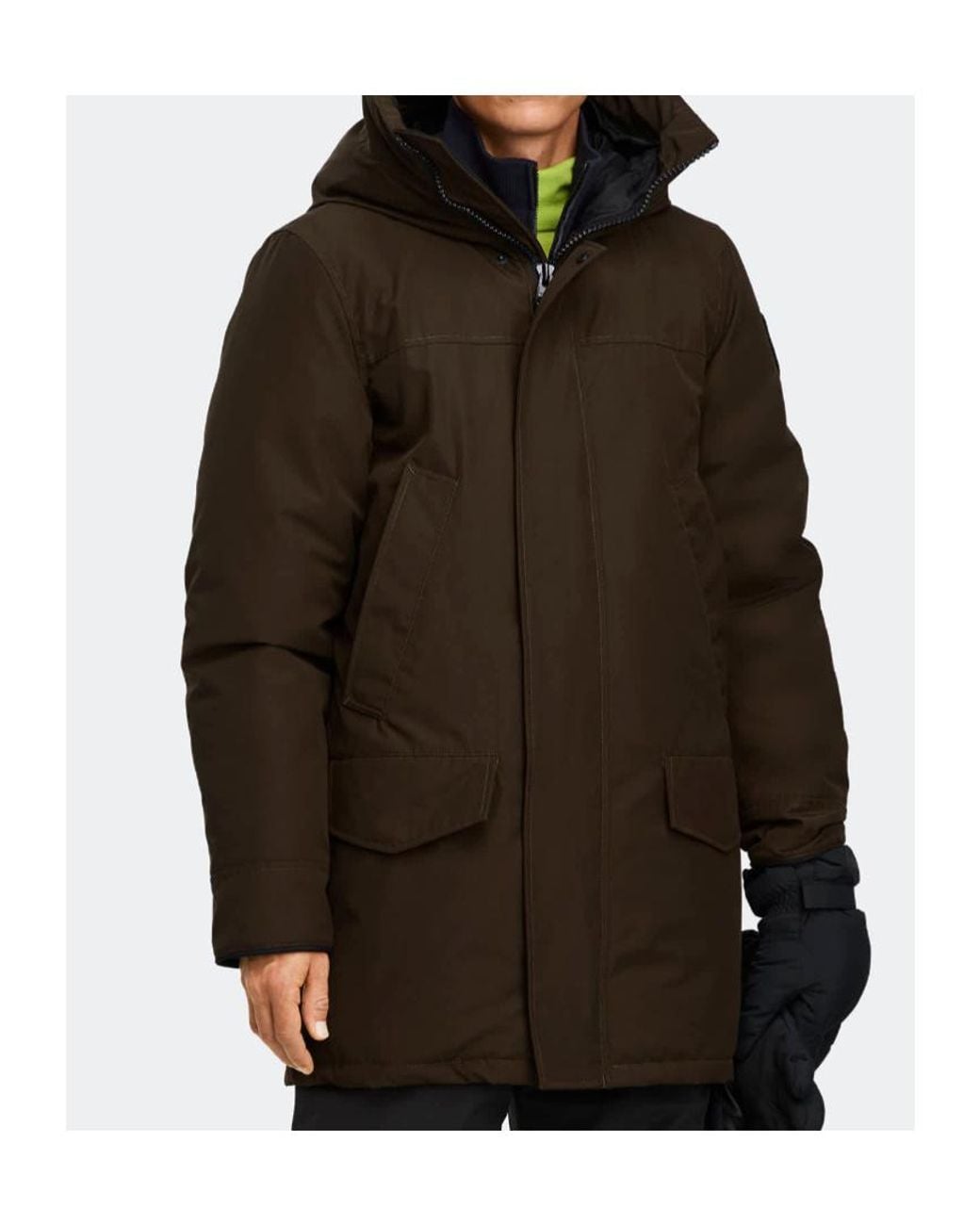 Canada Goose Brown Langford Parka Label for men