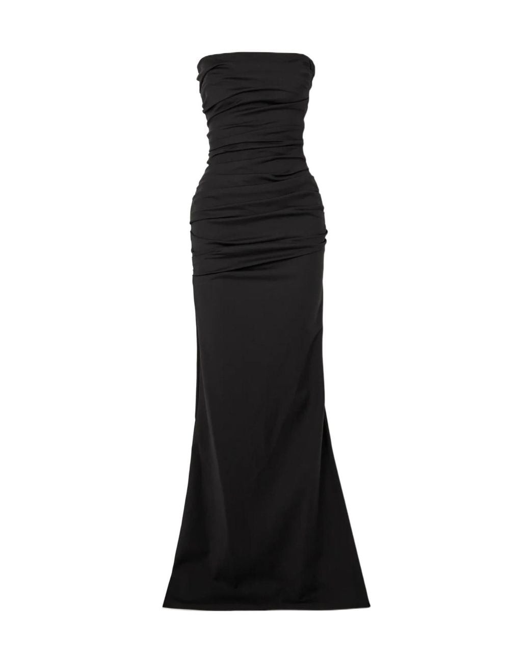 Maticevski Black Intoxicate Strapless Dress