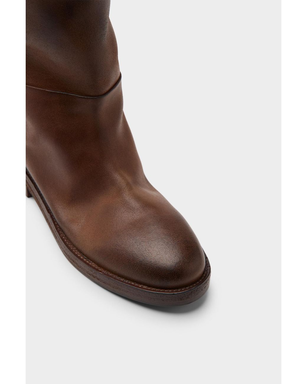 Marsèll Brown Marsèll Tubetto Basalt Leather Boots