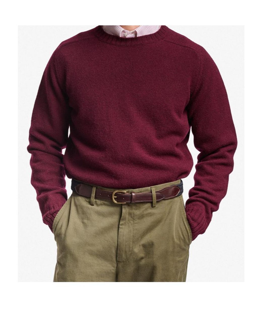 Sebago Red Knitwear Jumper for men