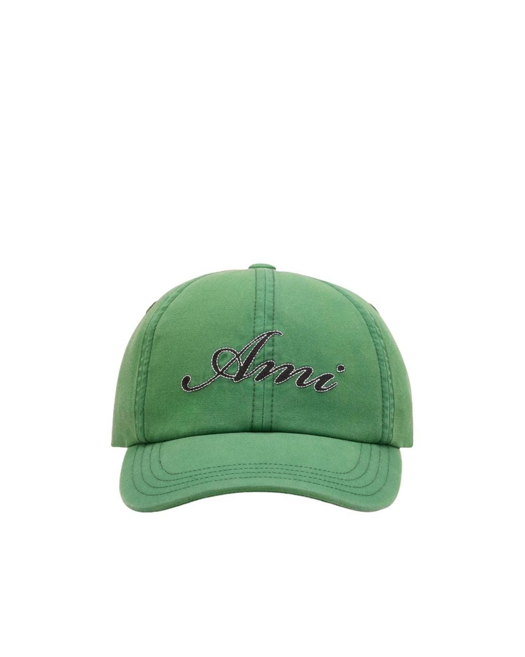 AMI Green Ami Emboirery Cap for men