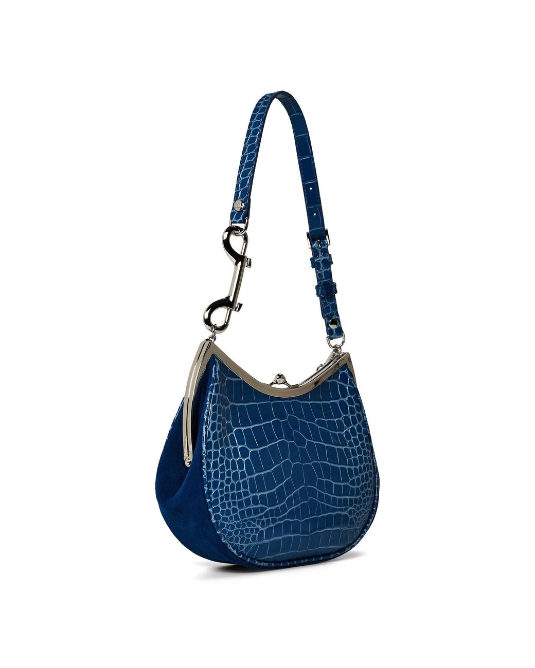 Vivienne Westwood Blue Compact Shoulder Bag