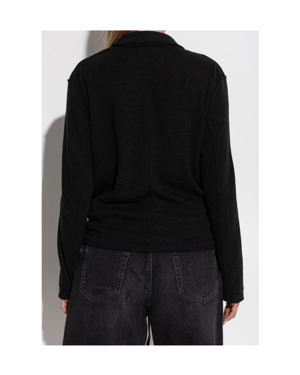 R13 Black Long Sleeve Shirt